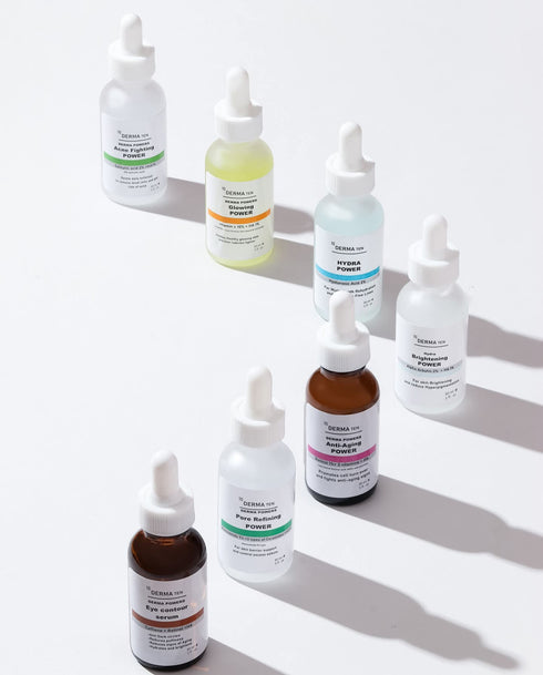ديرما تن سيروم فيتامين سي مضاد للأكسدة و تفتيح و توحيد لون البشرة 30 مل - derma 10